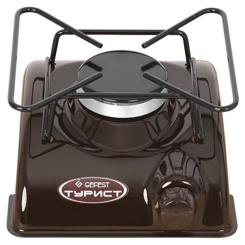Плита газовая Gefest ПГТ 1 модель 802 коричневый эмаль (настольная)