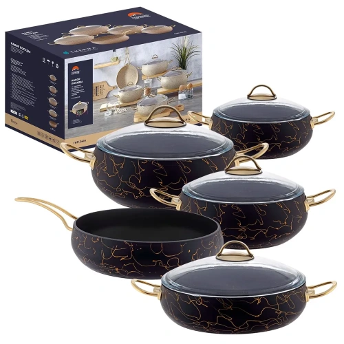 Набор посуды Горянка ГНП-0419ЧС