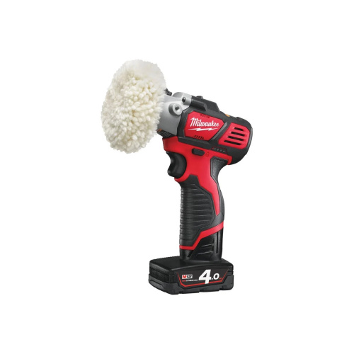 Полировальная машина Milwaukee M12 BPS-421X (4933447799) 2АКБ+ЗУ