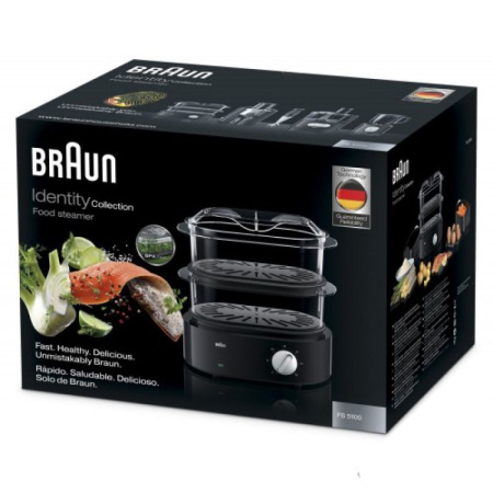 Пароварка Braun FS5100 черный