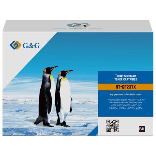 Картридж лазерный G&G GG-CF237X черный 25000стр для HP LJ M608n/M608dn/M609x/M631h/M631z/M632h