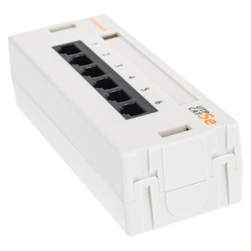 Патч-панель NIKOMAX NMC-WP06UD2-GY настенная, серый