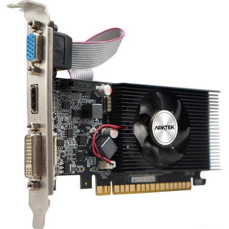 Видеокарта Arktek GT210 1Gb (AKN210D3S1GL1) DDR3