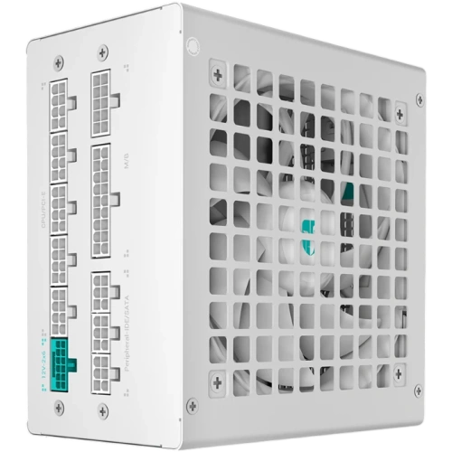 Блок питания Deepcool GamerStorm PQ850G WH (ATX 3.1, 850W, Full Cable Management, PWM 120mm fan, 80+ Gold, Active PFC + Half Bridge + DC/DC, Full Jap)