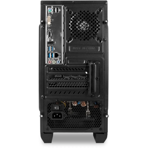 ПК iRU Tactio 320A5GE (2116816) AMD Ryzen 5 5600, DDR4 32ГБ, 512ГБ(SSD), NVIDIA GeForce RTX 3050 - 8 ГБ, без ОС, черный