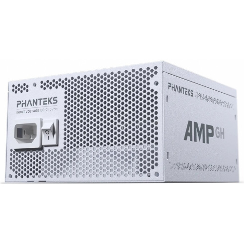 Блок питания PHANTEKS AMP GH 1000W (PH-P1000GR_WT01) (80 Plus Platinum, ATX 3.1, PCIe 5.1, APFC, 120mm Fan, Fully Modular, White)