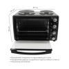 Печь ATLANTA ATH-1410 Black