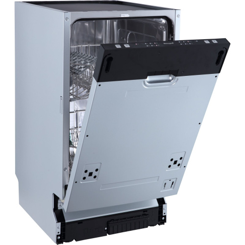 Встраиваемая посудомоечная машина Weissgauff BDW 4026  9 комплектов посуды, 6 программ, Интенсивная, Эко, Стекло, Универсальная, 90 минут, Быстрая 30 минут, таймер, индикатор соли и ополаскивателя, электронное управление, дозагрузка посуды, серый металлик