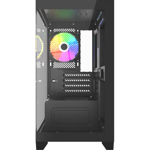 Корпус Accord ACC-350-02B, mATX, без БП, черный