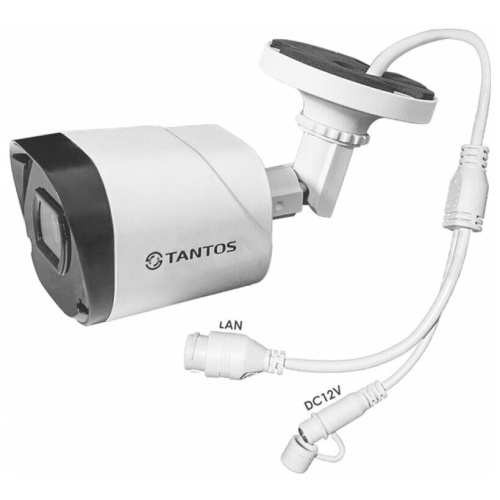 Камера видеонаблюдения IP Tantos TSi-Peco25F 3.6-3.6мм цв. корп.:белый/черный (00-00122950)