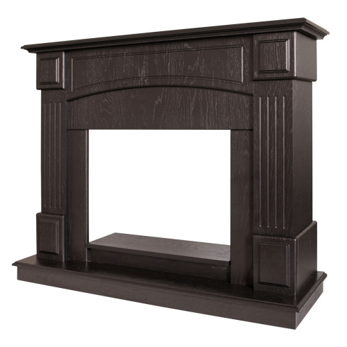 Портал каминный из МДФ RealFlame Carolina 25,5 DN темный орех