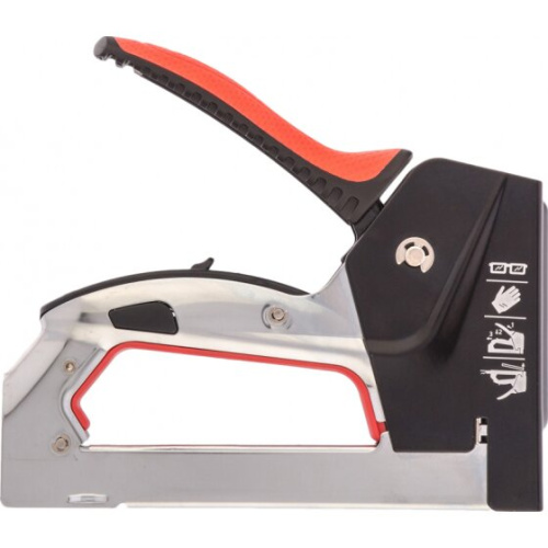 Степлер мебельный MATRIX 40917 стальной, быстрая загрузка