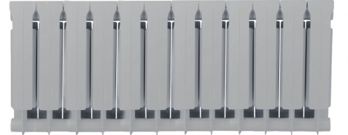 Радиатор биметаллический Global Style Plus 350 (12 секций) серый